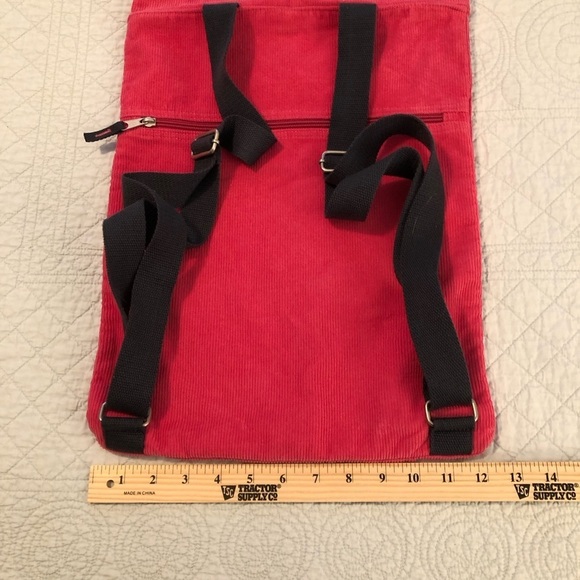 Life Is Good corduroy backpack book bag. - Picture 9 of 9